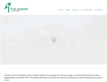 Tablet Screenshot of dublinchurch.com